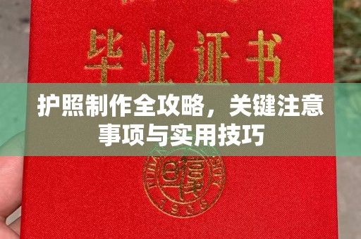 大厂护照制作全攻略，关键注意事项与实用技巧