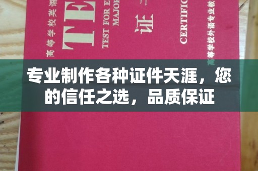 大厂专业制作各种证件天涯，您的信任之选，品质保证