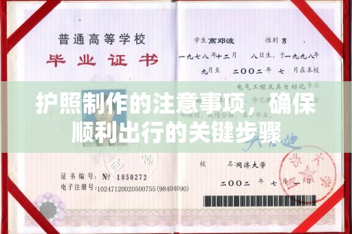 大厂护照制作的注意事项，确保顺利出行的关键步骤