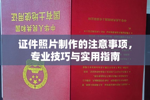 大厂证件照片制作的注意事项，专业技巧与实用指南