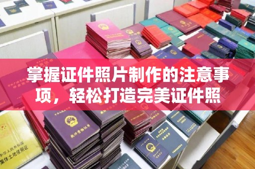 大厂掌握证件照片制作的注意事项，轻松打造完美证件照